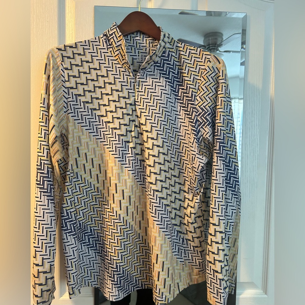 EP Pro 1/4 Zip Mesh Sleeve Sunshirt